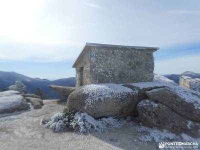 Peña Citores desde Puente de la Cantina, Camino Viejo de El Paular;las barrancas salto del gitano pa